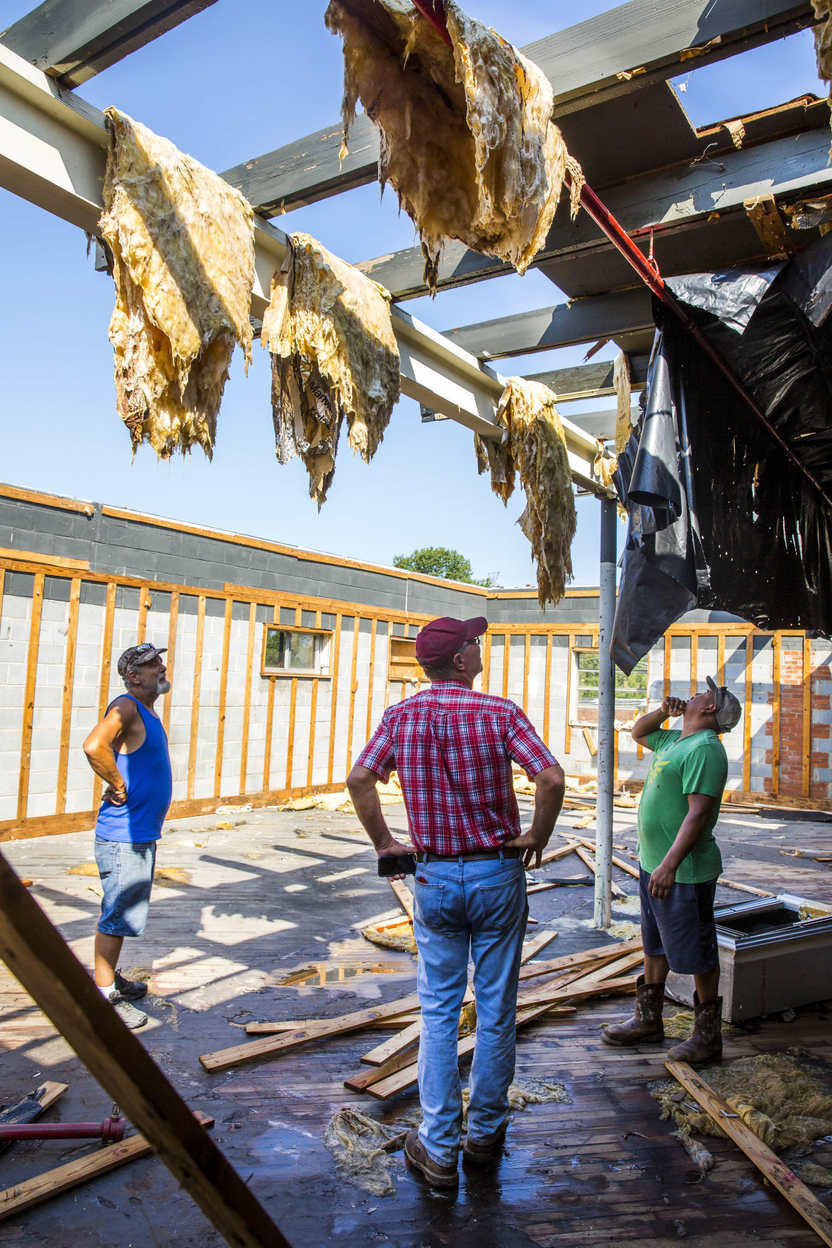 High Point cleans up from storm damage